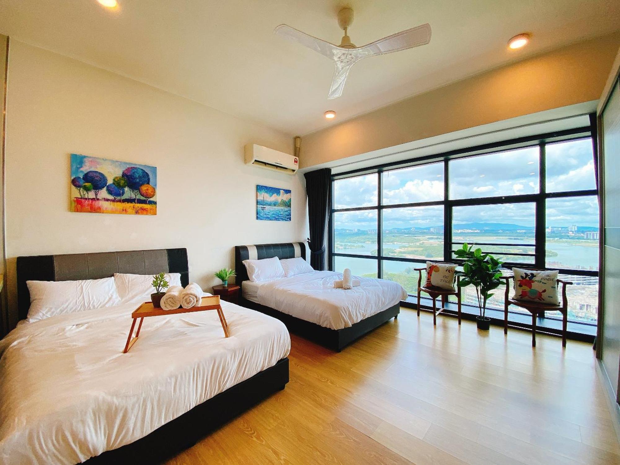 Apartamento Seafront Country Garden Danga Bay By Lions Bay Johor Bahru Habitación foto