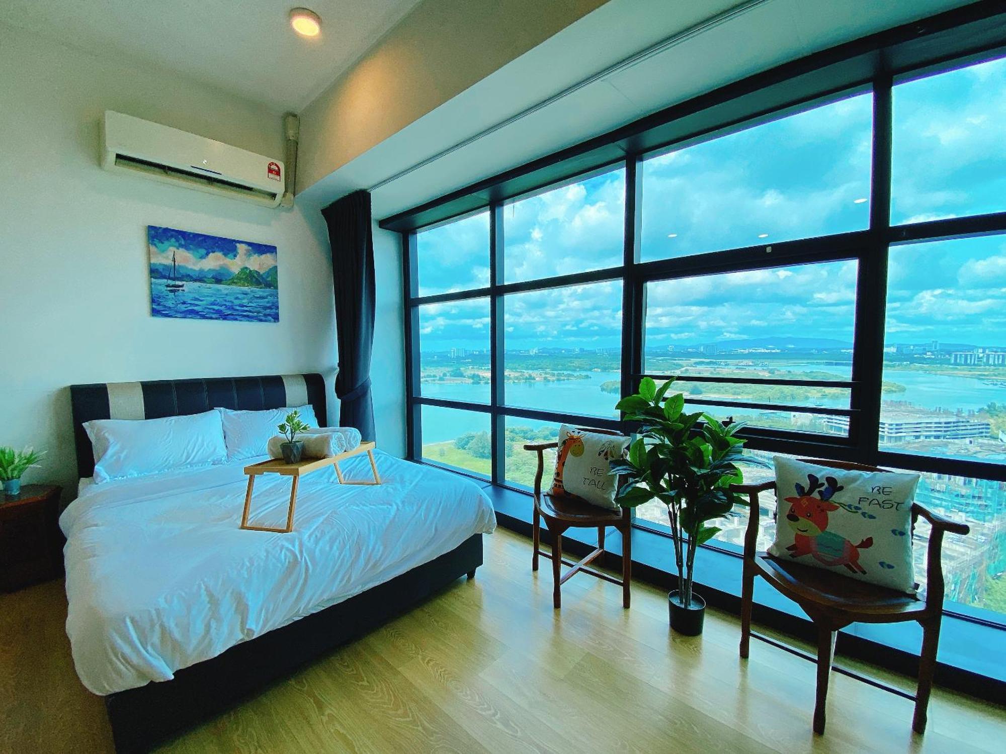 Apartamento Seafront Country Garden Danga Bay By Lions Bay Johor Bahru Habitación foto