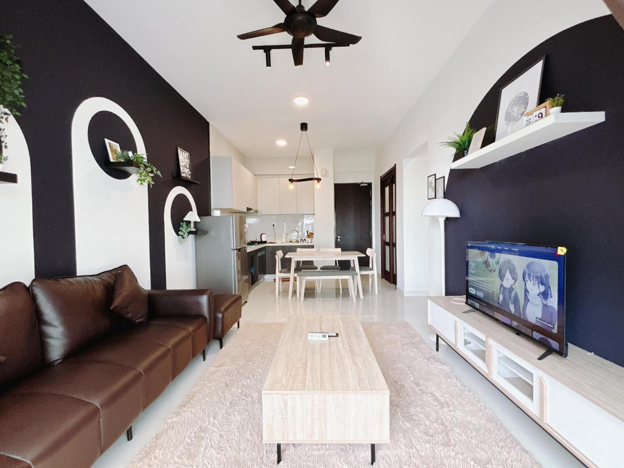 Apartamento Seafront Country Garden Danga Bay By Lions Bay Johor Bahru Habitación foto