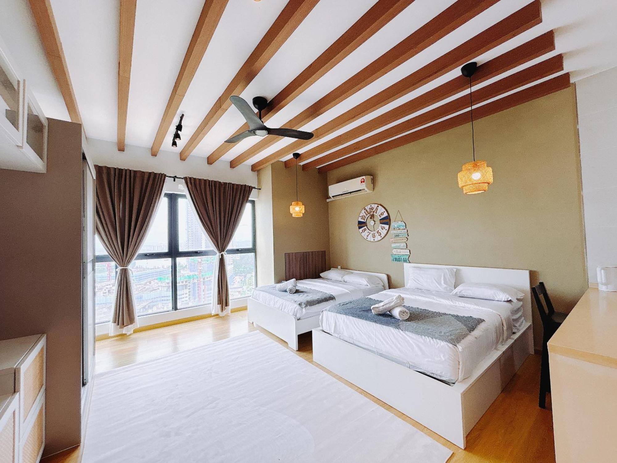 Apartamento Seafront Country Garden Danga Bay By Lions Bay Johor Bahru Habitación foto