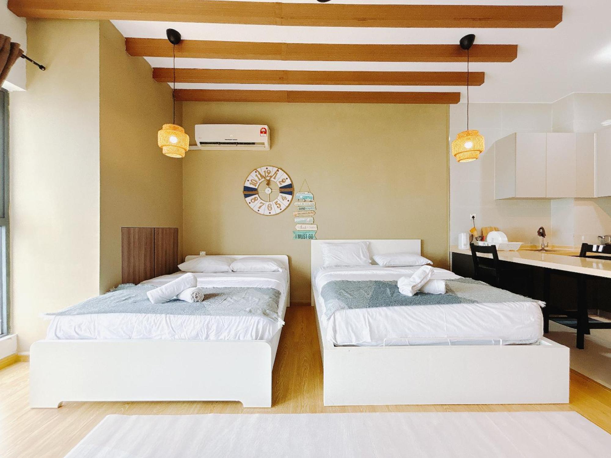 Apartamento Seafront Country Garden Danga Bay By Lions Bay Johor Bahru Habitación foto