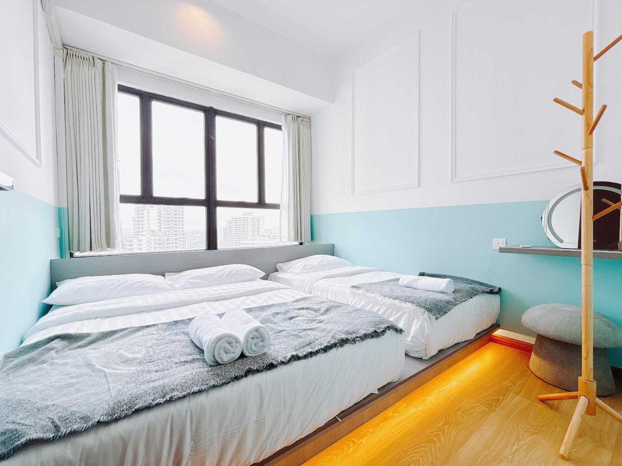 Apartamento Seafront Country Garden Danga Bay By Lions Bay Johor Bahru Habitación foto