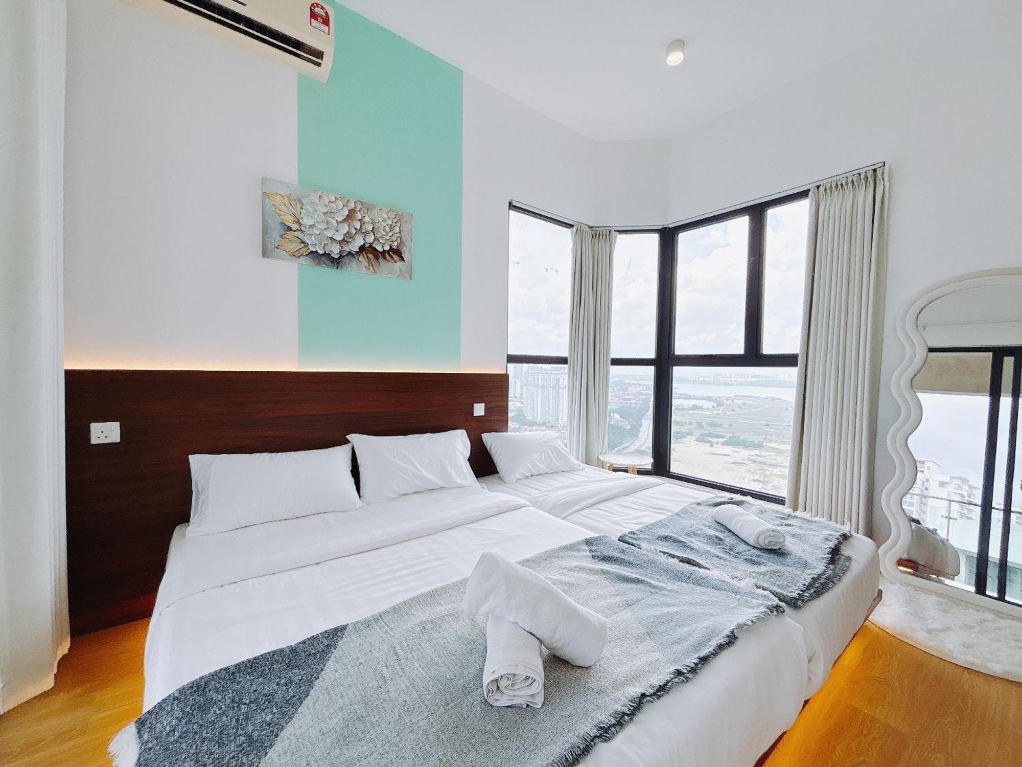 Apartamento Seafront Country Garden Danga Bay By Lions Bay Johor Bahru Habitación foto